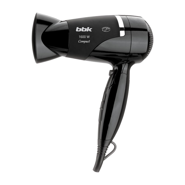 Фен BBK Compact (BHD1602i); складной; 1600