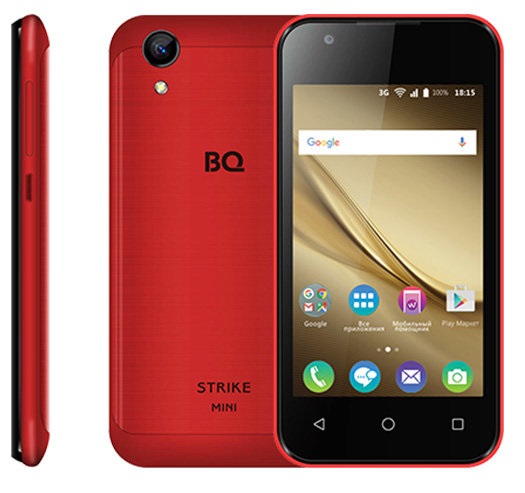 Смартфон BQ StrikeMini 1/8Гб Red Brushed