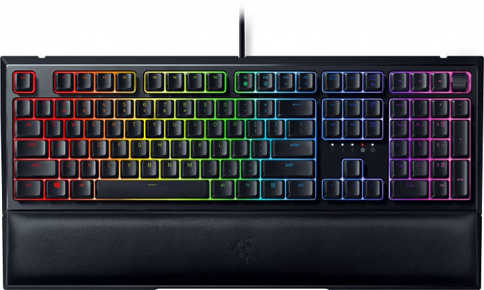 Клавиатура Razer Ornata V2 (RZ03-03380700-R3R1); мембранно-механическая;