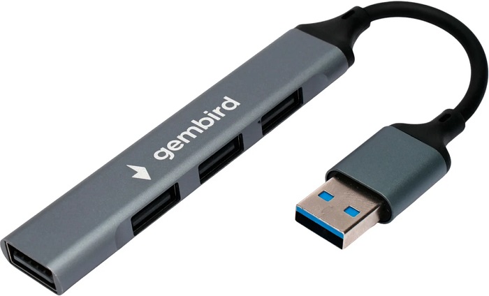 USB-хаб Gembird UHB-C203; 4 порта; 0.1
