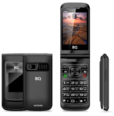 Мобильный телефон BQ Wonder Black (BQ-2807);