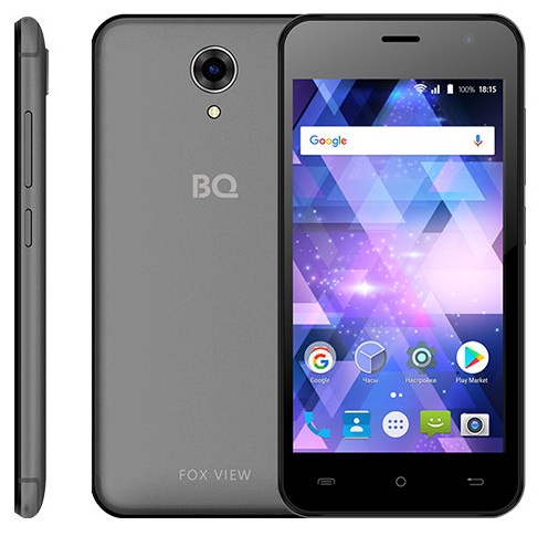 Смартфон BQ FoxView 1/8Гб Titanium Grey