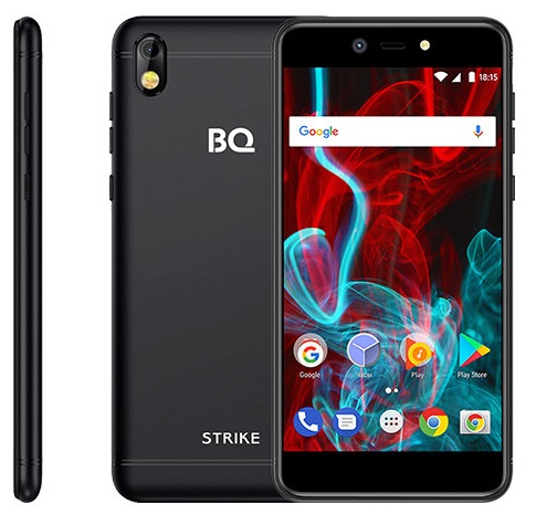 Смартфон BQ Strike 1/8Гб Black (BQ-5211);