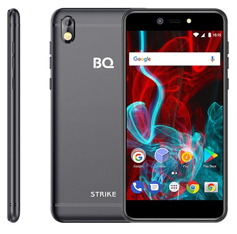 Смартфон BQ Strike 1/8Гб Dark Grey