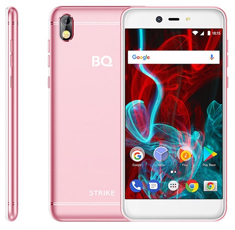 Смартфон BQ Strike 1/8Гб Rose Gold