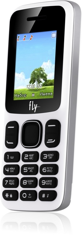 Мобильный телефон Fly FF181 White; 1.77"(160х128);