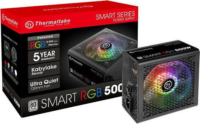 Блок питания 500 Вт Thermaltake Smart