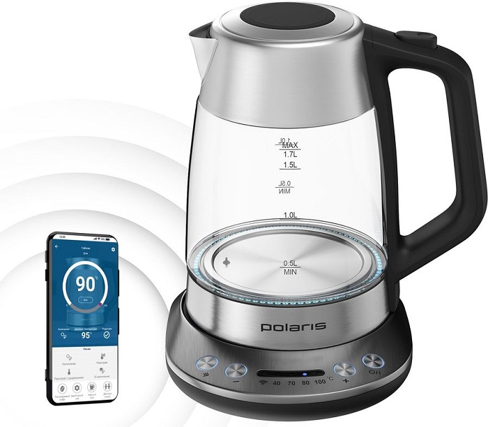 Электрочайник Polaris PWK 1775CGLD; 1850 Вт;
