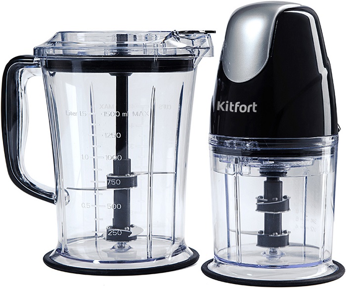 Измельчитель KitFort KT-1321; 400 Вт; 1.5/0.5