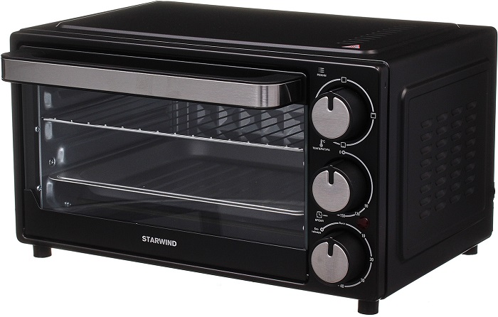 Мини-печь StarWind SMO2001; 1300 Вт; 90-230°C;