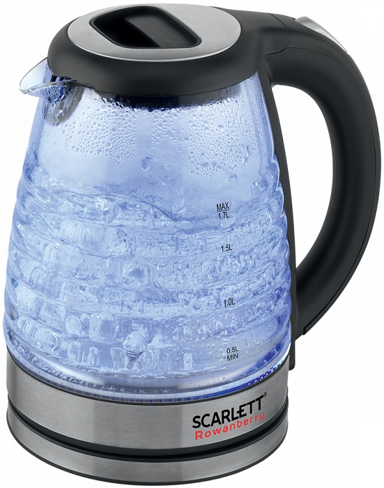 Электрочайник Scarlett SC-EK27G87; 2000 Вт; 1.7