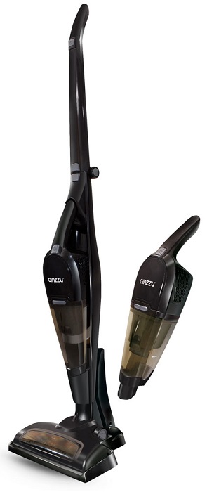 Вертикальный пылесос Ginzzu VS407; 1800 мАч/14,4