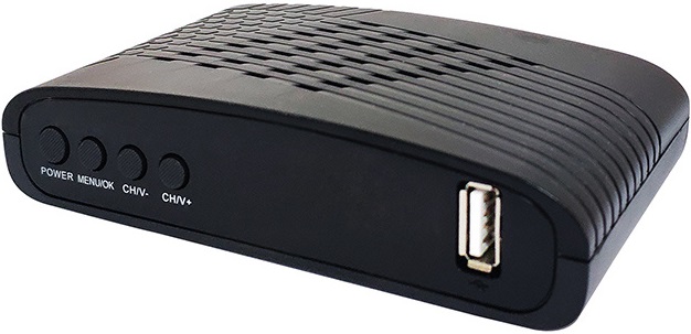 Цифровой ресивер DVB-T2 Hyundai (H-DVB400); HDMI,2xUSB,RCA;