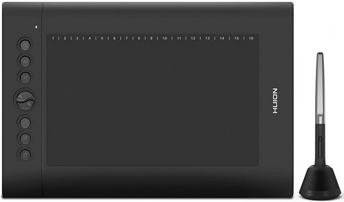Графический планшет Huion H610PRO V2; 254x159