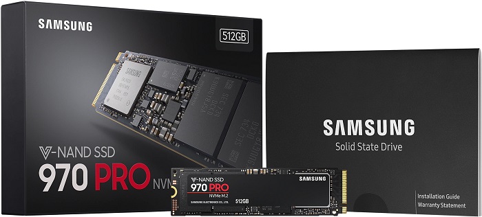 SSD-накопитель M.2 NVMe 512Гб Samsung 970