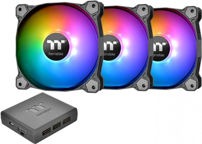 Вентилятор 120мм (набор 3 шт.+ контроллер