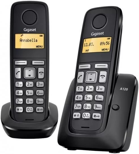 Телефон беспроводной DECT Gigaset A120 Duo