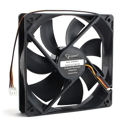 Вентилятор 80мм Gembird D8025HM-3; гидродинамический; 2600