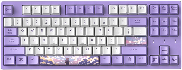 Клавиатура Dareu A87L Dream; механическая; Dareu