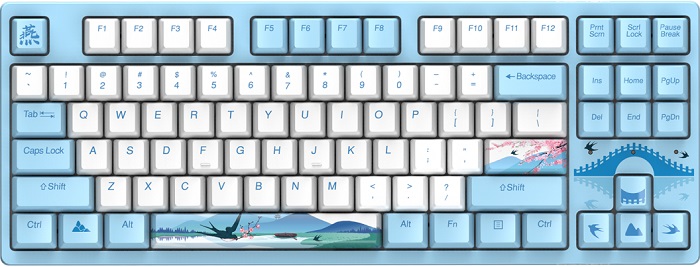 Клавиатура Dareu A87L Swallow; механическая; Dareu