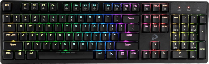 Клавиатура Dareu EK1280s; механическая; Cherry MX