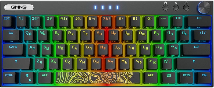 Клавиатура GMNG XK1 (1680669); механическая; 3