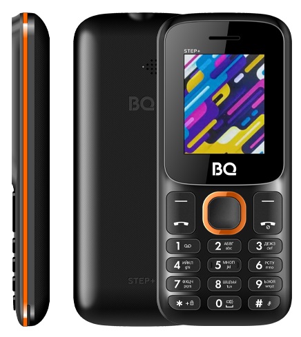 Мобильный телефон BQ Step+NewBlack Orange (BQ-1848);