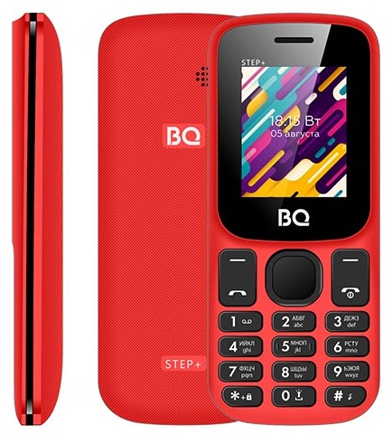 Мобильный телефон BQ Step+ Red Black