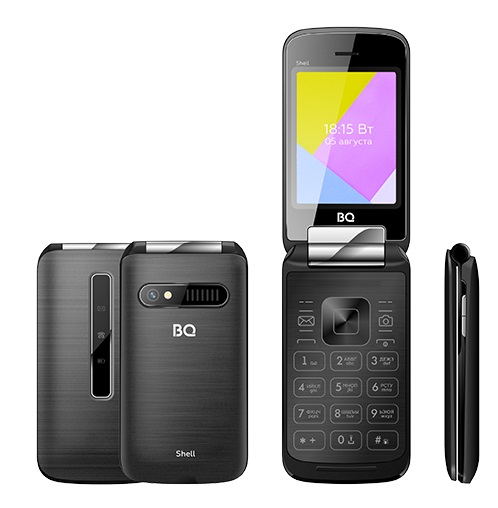 Мобильный телефон BQ Shell New Black