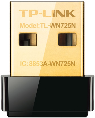 Адаптер WiFi USB TP-Link TL-WN725N; 150