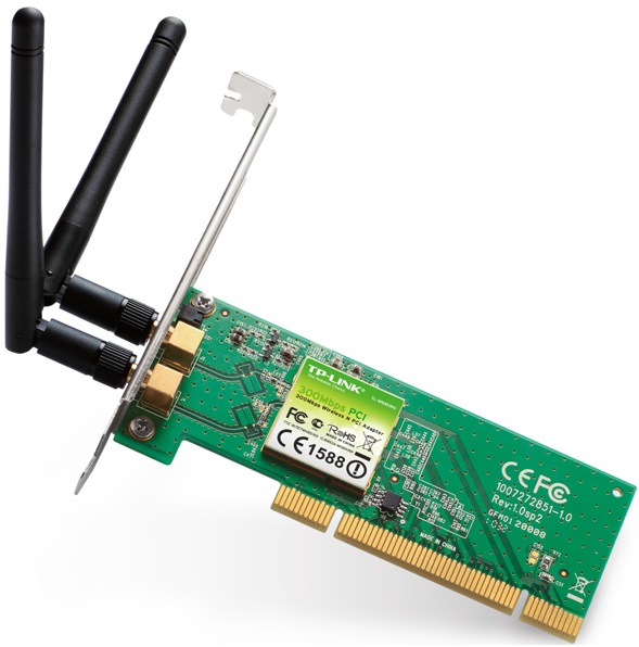 Адаптер WiFi PCI TP-Link TL-WN851ND; 300