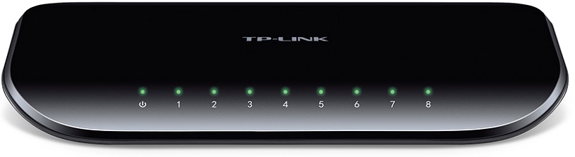 Коммутатор TP-Link TL-SG1008D; 8xRJ-45; 10/100/1000 Мбит/сек;