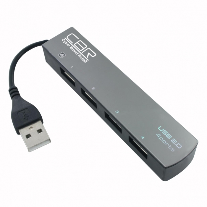 USB-хаб CBR CH 123; 4 порта;