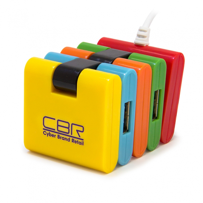 USB-хаб CBR CH 155; 4 порта;