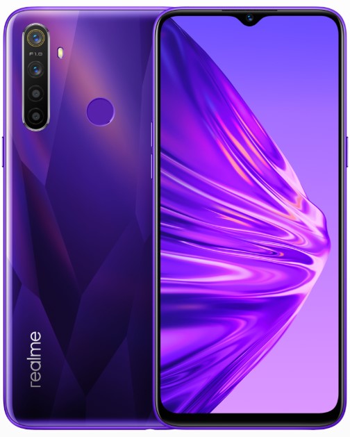Смартфон Realme 5 3/64Гб Purple (RMX1927);