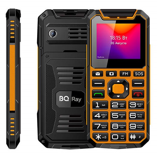 Мобильный телефон BQ Ray Black Orange