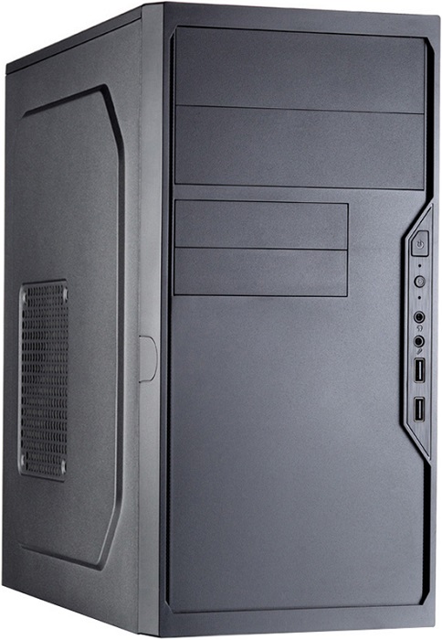 Корпус Foxline FL-733 (FL-733-FZ500R); mATX; Mini-Tower;