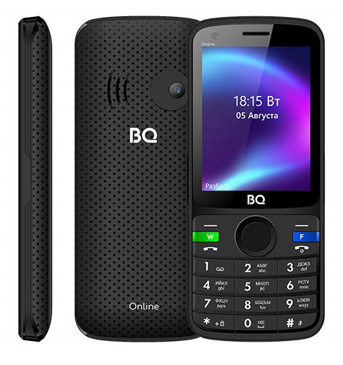 Мобильный телефон BQ Online Black (BQ-2800G);