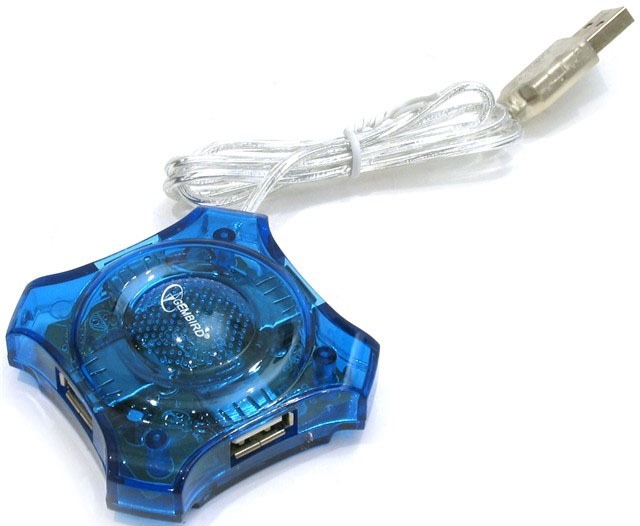 USB-хаб Gembird UHB-C224; 4 порта; 0.8