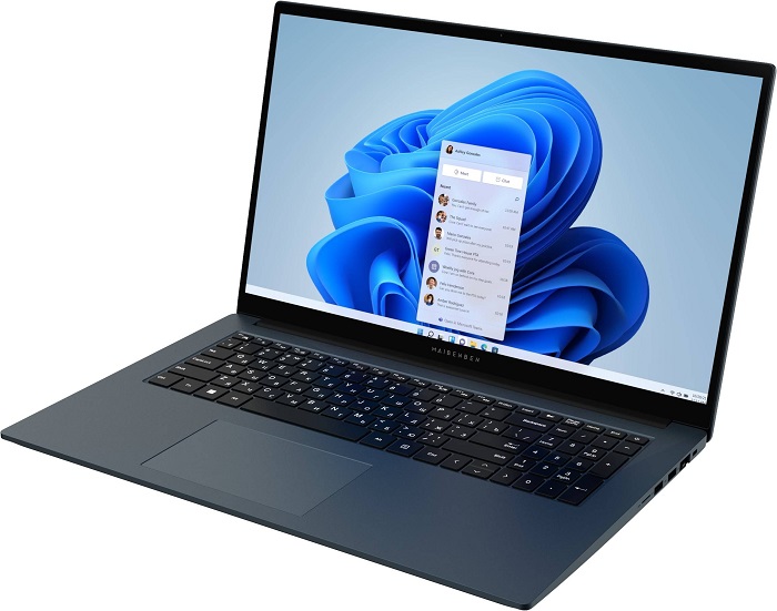 Ноутбук 17.3" Maibenben M17A (M17A-R343UMB1SLURE3); 1920х1080;