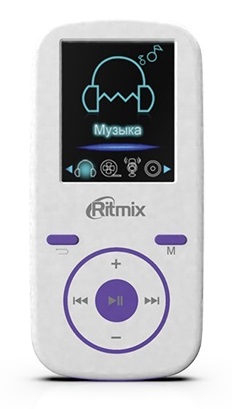 MP3-плеер Ritmix RF-4450; 1,8"(128x160); 4 Гб+microSD;