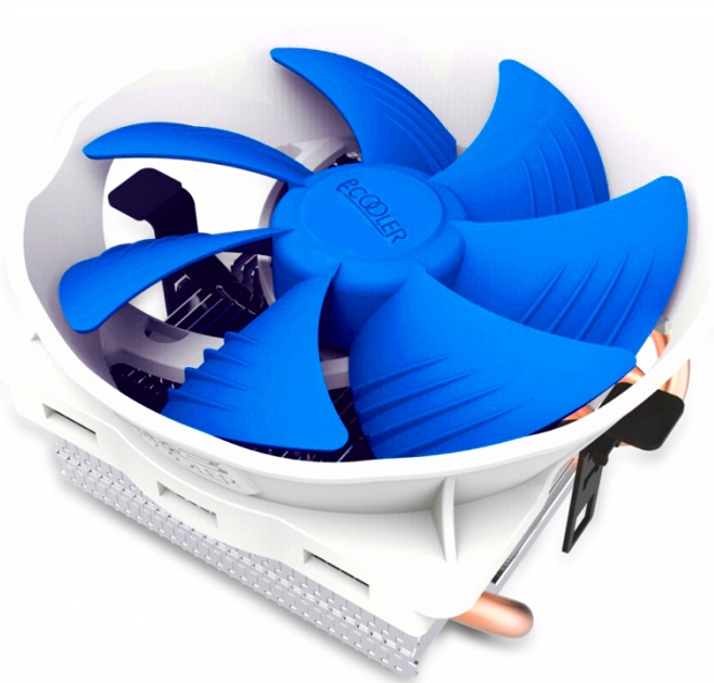 Кулер PCCooler Q127 V2; 775,115x,1200; AM2/3/4,FM1/2;