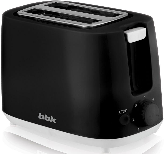 Тостер BBK TR82 Black; 700 Вт;