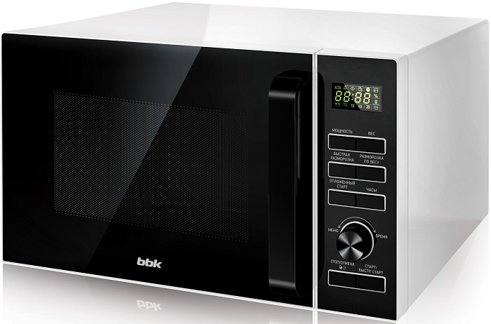 Микроволновая печь BBK 25MWS-970T/WB; 900/1400 Вт;