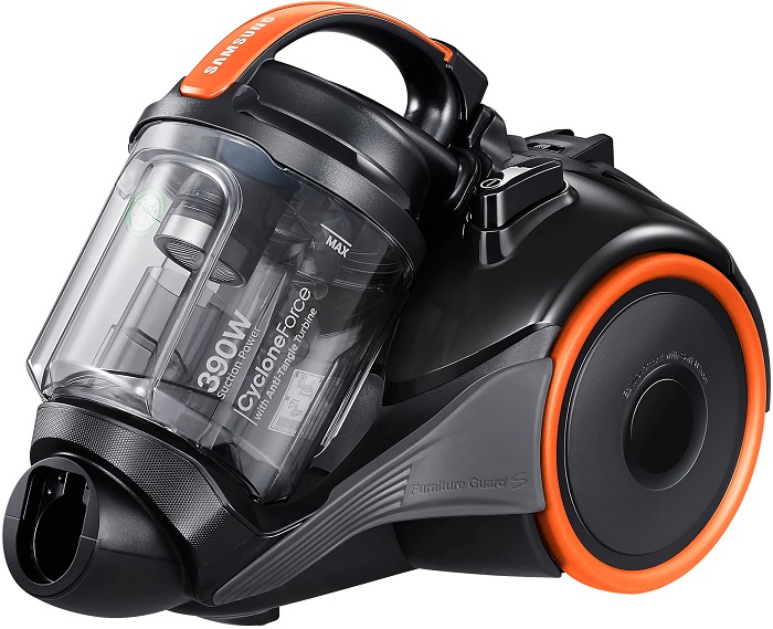 Пылесос Samsung VC4100 (VC15K4136VL/EV); 1500/390 Вт;