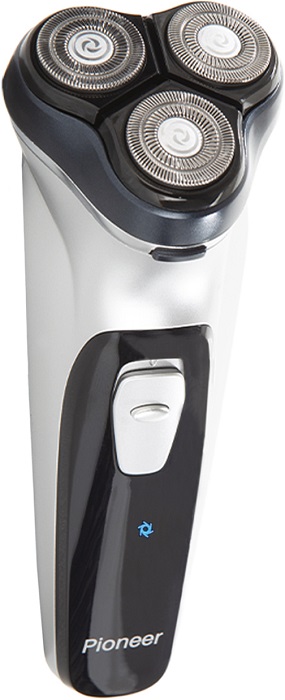Электробритва роторная Pioneer BS005; 3 секции+триммер;