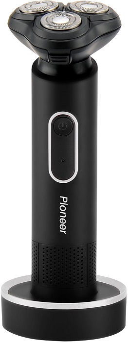 Электробритва роторная Pioneer BS002; 3 секции+триммер;