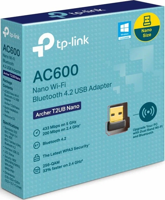 Адаптер WiFi USB TP-Link Archer T2UB