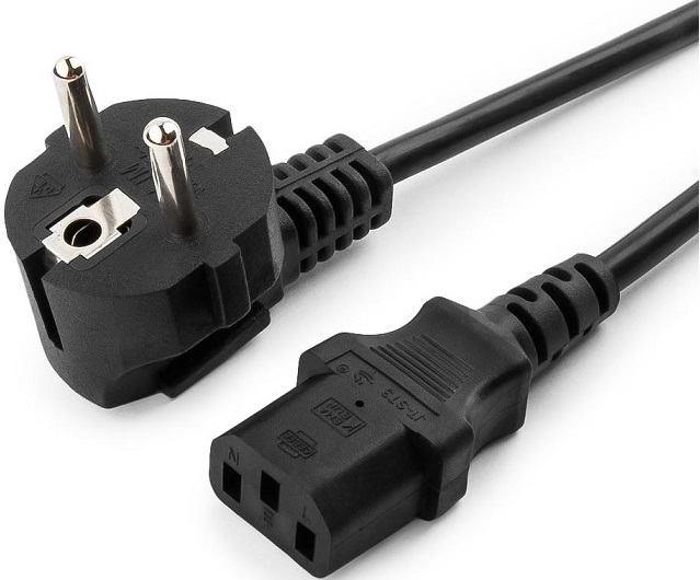 Кабель питания Cablexpert (PC-186-VDE-1.5M); Schuko- C13;