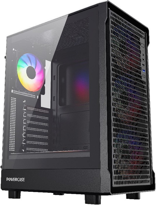 Корпус Powercase Mistral PA5B (CMOAB-L4); ATX; Корпус Powercase Mistral PA5B (CMOAB-L4); ATX;